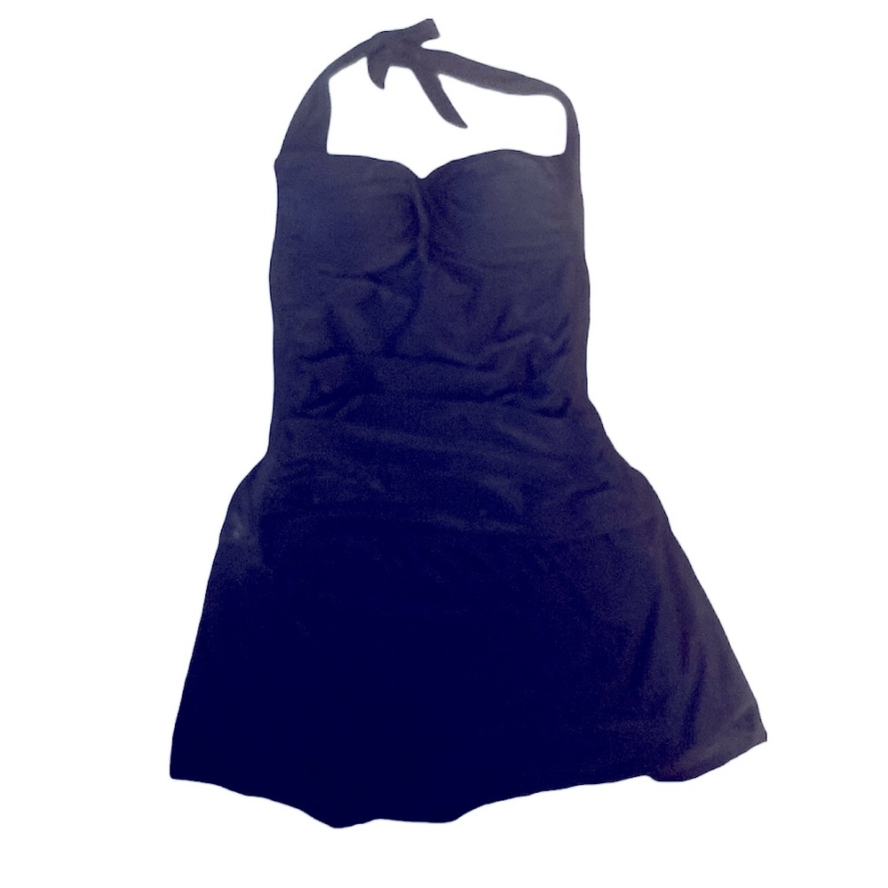 Tankini and skirt bathing suit set